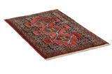 Senneh - Kurdi Persian Carpet 100x63 - Picture 1