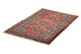 Senneh - Kurdi Persian Carpet 100x63 - Picture 2