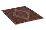 Senneh - Kurdi Persian Carpet 94x77 - Picture 1