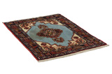 Bijar - Kurdi Persian Carpet 98x70 - Picture 1