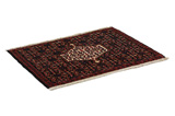Senneh - Kurdi Persian Carpet 62x86 - Picture 1