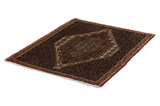 Senneh - Kurdi Persian Carpet 96x77 - Picture 2