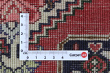 Senneh - Kurdi Persian Carpet 85x74 - Picture 4