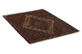 Senneh - Kurdi Persian Carpet 100x75 - Picture 1
