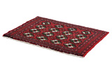 Bokhara - Turkaman Persian Carpet 62x87 - Picture 2