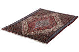 Senneh - Kurdi Persian Carpet 104x76 - Picture 2