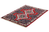Senneh - Kurdi Persian Carpet 105x73 - Picture 2