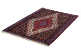 Senneh - Kurdi Persian Carpet 110x74 - Picture 2