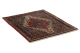 Senneh - Kurdi Persian Carpet 92x76 - Picture 1
