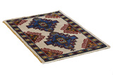 Koliai - Kurdi Persian Carpet 82x57 - Picture 1