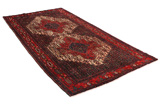 Senneh - Kurdi Persian Carpet 323x157 - Picture 1
