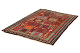 Lori - Gabbeh Persian Carpet 209x139 - Picture 2