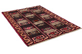 Qashqai - Gabbeh Persian Carpet 209x135 - Picture 1