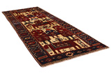 Bakhtiari - Lori Persian Carpet 406x153 - Picture 1
