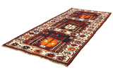 Bakhtiari - Qashqai Persian Carpet 374x153 - Picture 2