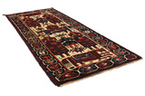 Bakhtiari - Qashqai Persian Carpet 364x145 - Picture 1