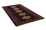 Koliai - Kurdi Persian Carpet 300x152 - Picture 1
