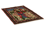 Bijar - Kurdi Persian Carpet 157x104 - Picture 1