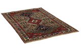 Qashqai - Gabbeh Persian Carpet 213x140 - Picture 1