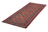 Senneh - Kurdi Persian Carpet 272x98 - Picture 2