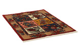 Bakhtiari Persian Carpet 134x102 - Picture 1