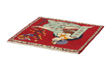 Bijar - Kurdi Persian Carpet 68x66 - Picture 2