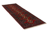 Senneh - Kurdi Persian Carpet 306x96 - Picture 1