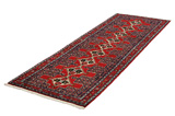 Senneh - Kurdi Persian Carpet 306x96 - Picture 2