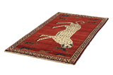 Kashkooli - Gabbeh Persian Carpet 200x107 - Picture 2