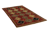 Bakhtiari - Gabbeh Persian Carpet 243x132 - Picture 1
