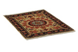 Bijar - Kurdi Persian Carpet 98x72 - Picture 1