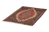 Senneh - Kurdi Persian Carpet 114x74 - Picture 2