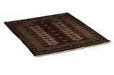 Yomut - Turkaman Persian Carpet 114x89 - Picture 1