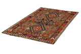 Qashqai Persian Carpet 215x124 - Picture 2