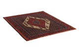 Senneh - Kurdi Persian Carpet 156x131 - Picture 1