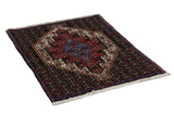 Senneh - Kurdi Persian Carpet 105x74 - Picture 1