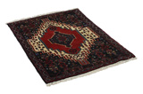 Senneh - Kurdi Persian Carpet 106x68 - Picture 1