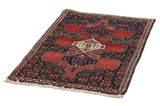 Senneh - Kurdi Persian Carpet 100x69 - Picture 2
