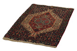 Senneh - Kurdi Persian Carpet 106x70 - Picture 2